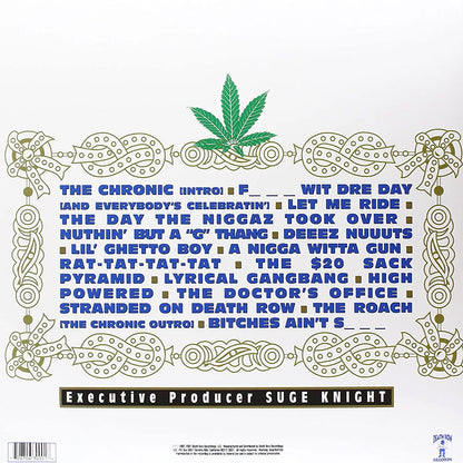 Dr Dre - The Chronic - 2LP (Limited Edition Clear Vinyl)