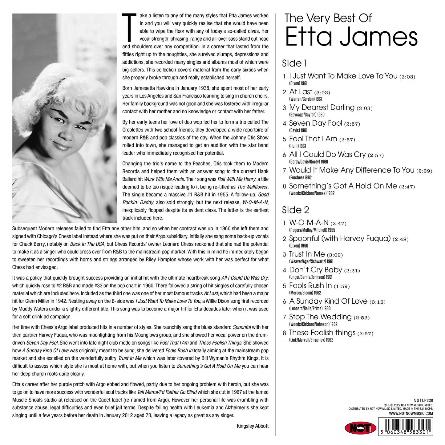 Etta James - Best of (Limited Edition Coloured Vinyl)- LP