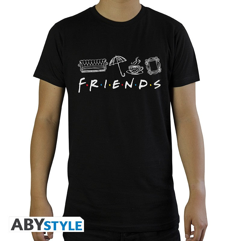 FRIENDS - Tshirt "Friends" SS black