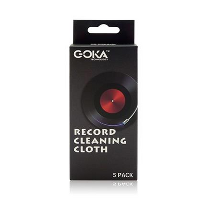 GK-R05 - MICROFIBER RECORD CLEANING CLOTH 5 PACK