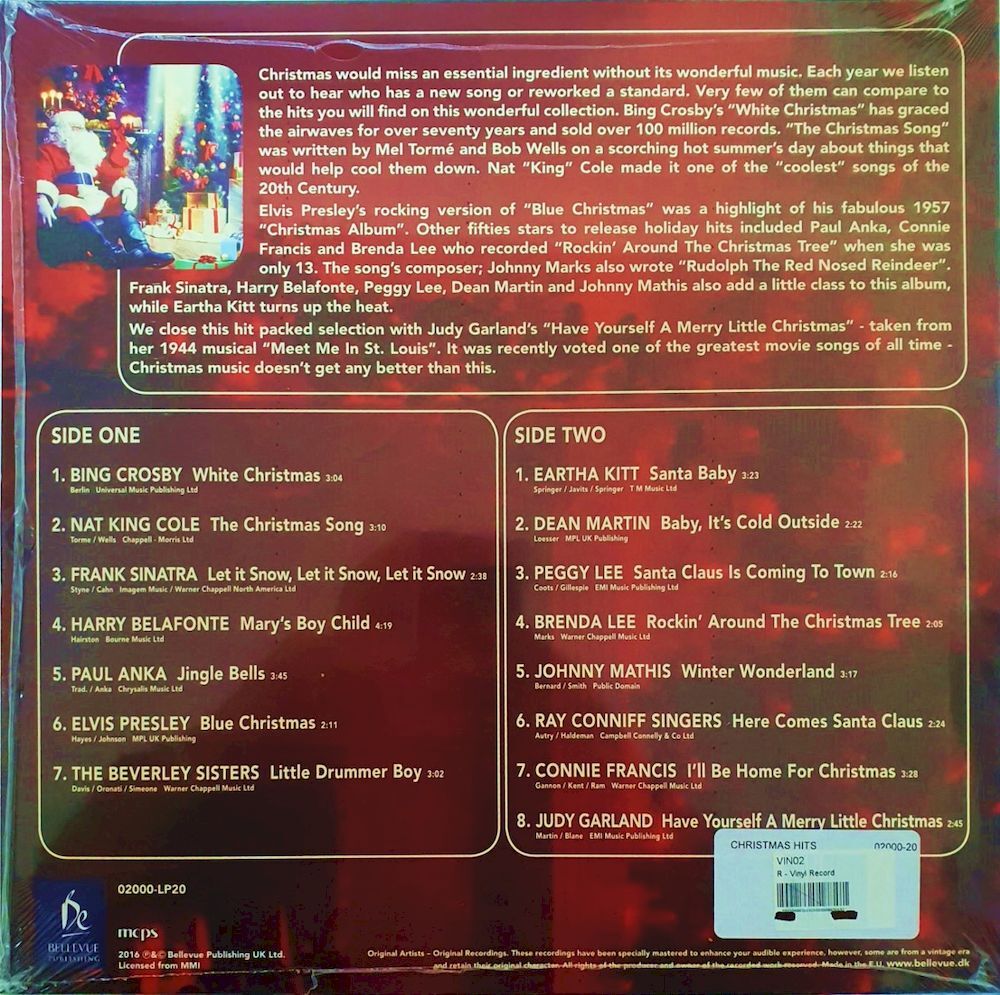 Christmas Hits buy vinyls online in dubai