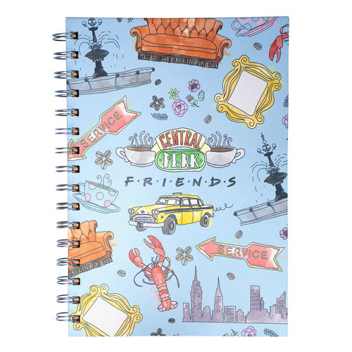 F.R.I.E.N.D.S A5 Wiro Notebook