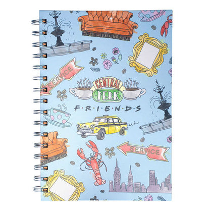 F.R.I.E.N.D.S A5 Wiro Notebook
