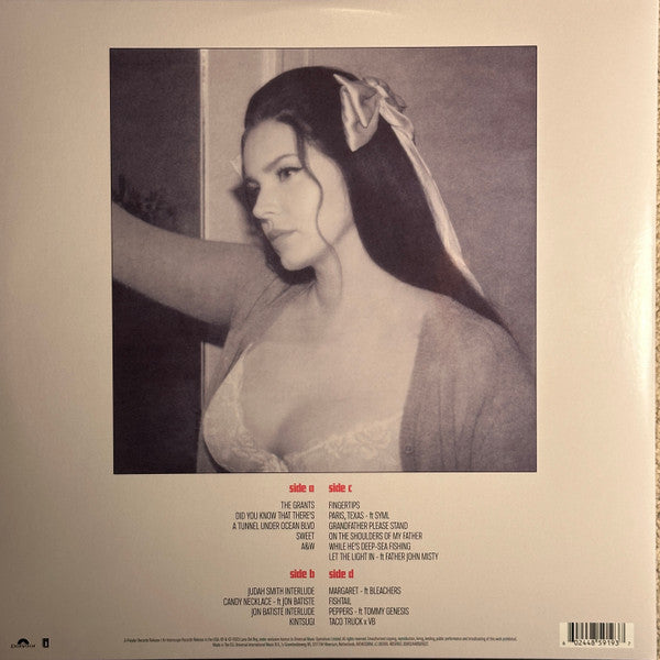 Lana Del Rey - Did You Know That There's A Tunnel Under Ocean Blvd (Limited Dark Pink Vinyl / Alt Cover / Poster) - 2LP