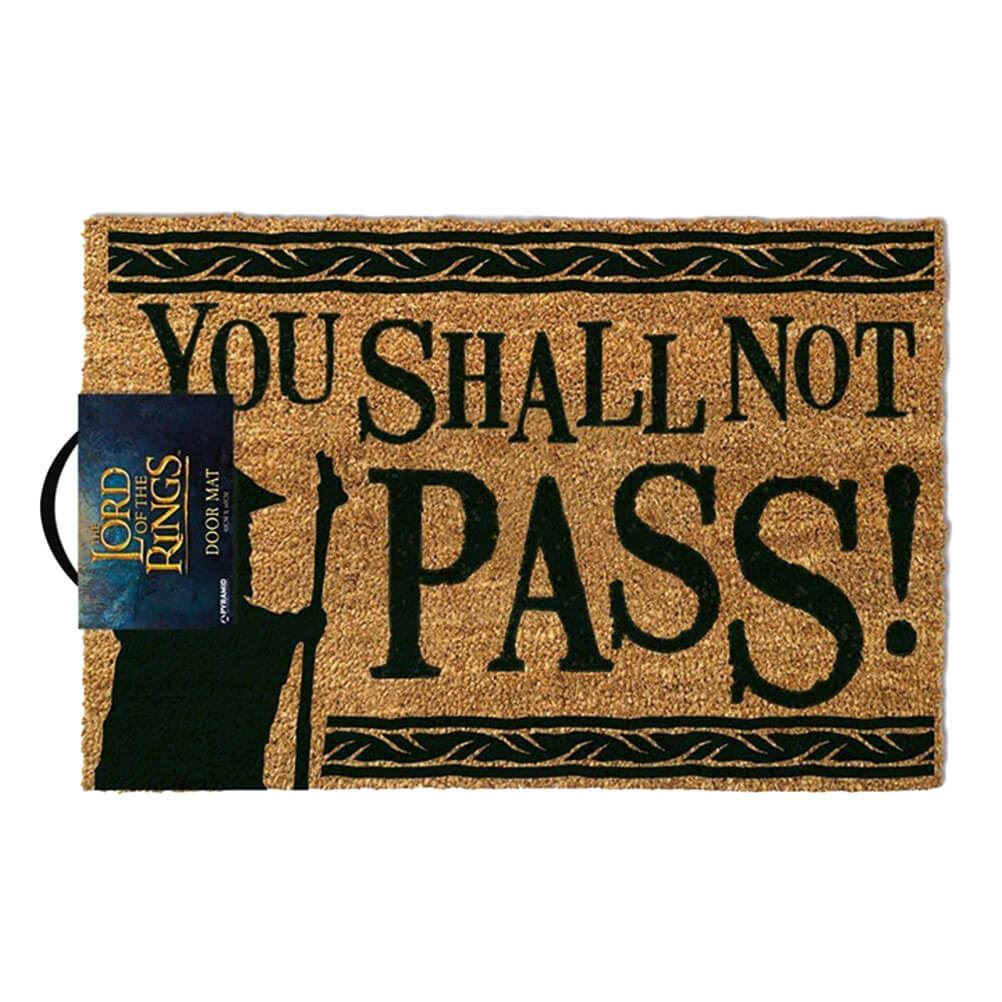 Lord of the Rings - 'You Shall Not Pass!' Doormat