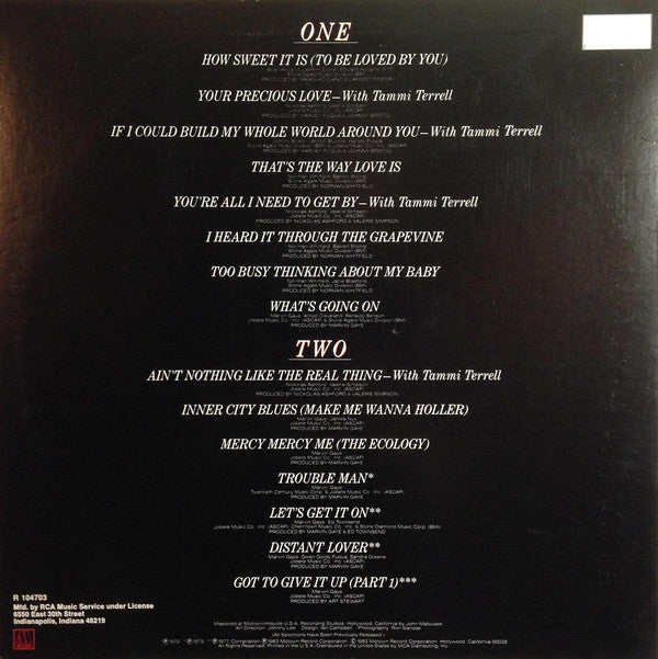 Marvin Gaye - Every Great Motown Hit Of Marvin Gaye - LP