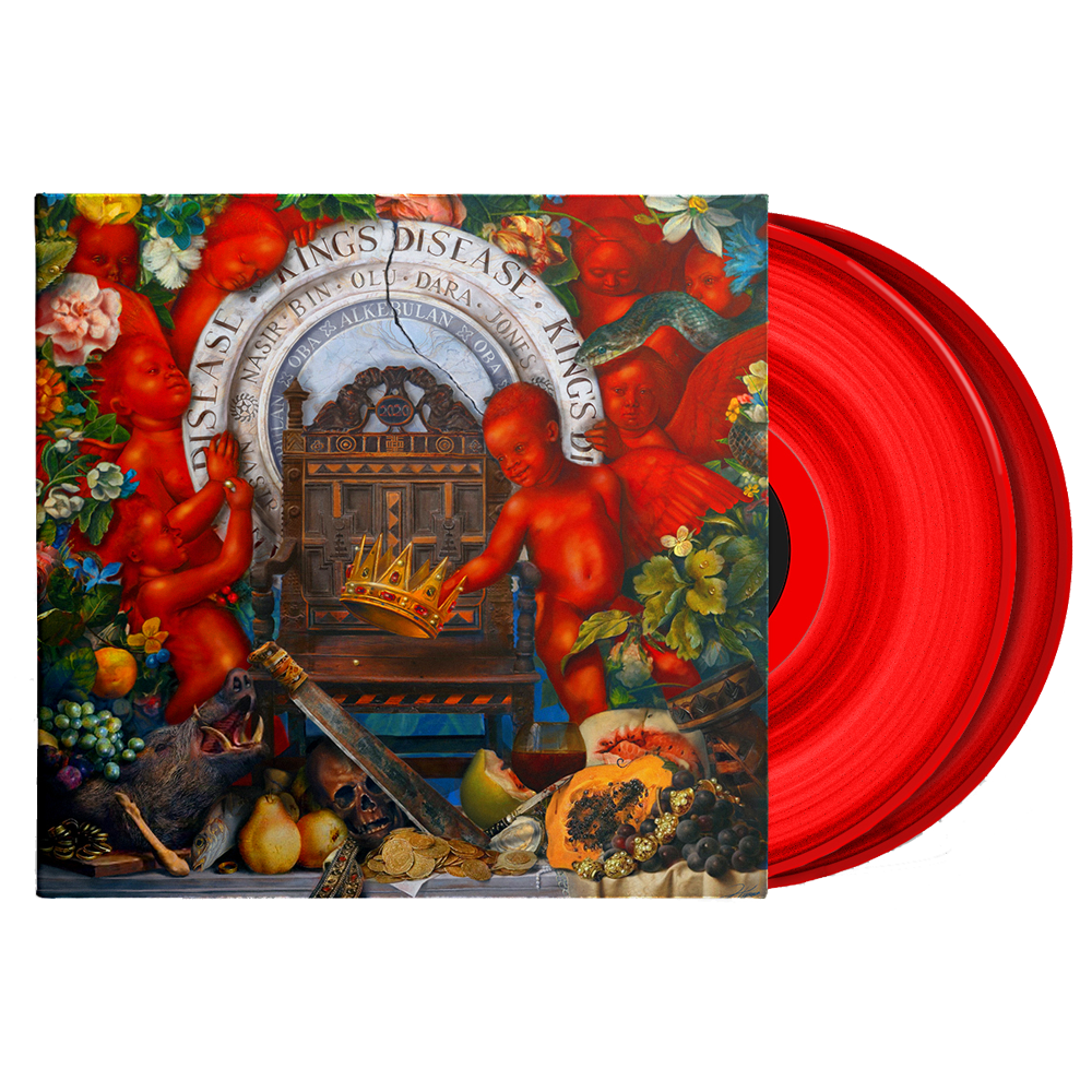 Nas - King's Disease - 2LP (Limited Edition Red Vinyl)
