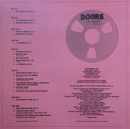 Doors - La Woman Sessions ( Limited Edition ) - 4LP