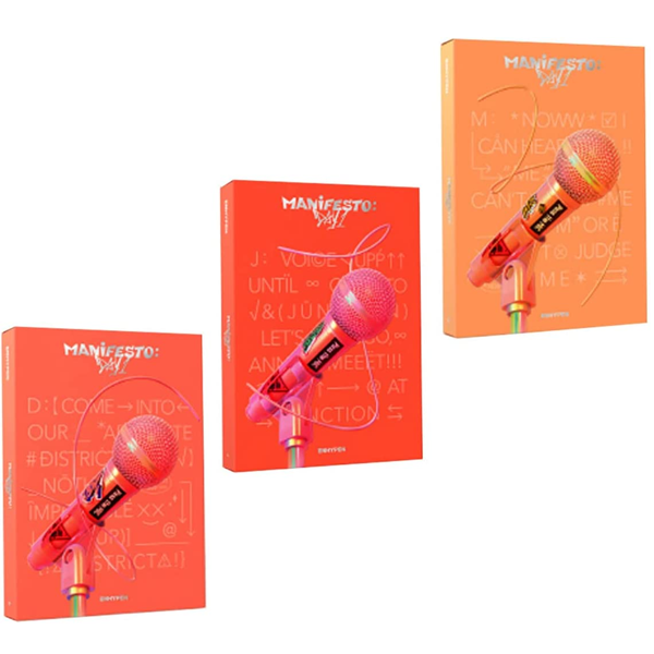 ENHYPEN Album - MANIFESTO (DAY 1) - CD. Now available online music store in UAE