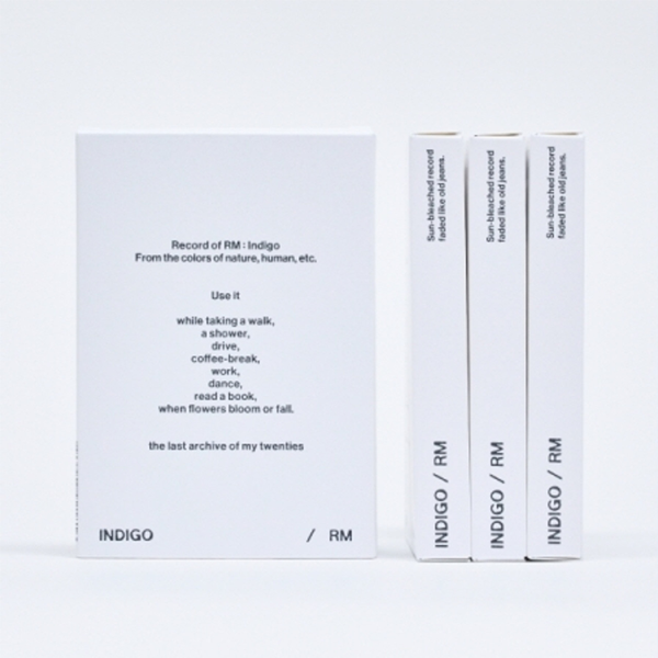 RM Solo Album - Indigo Postcard Edition (Smart Album)