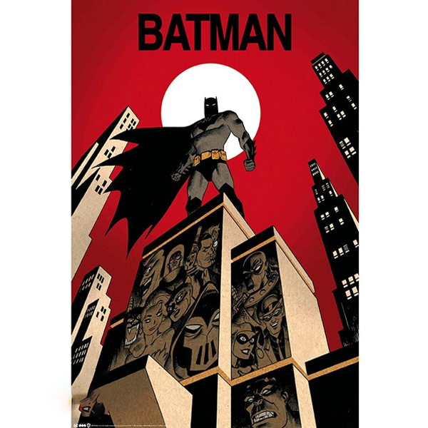 Poster - DC COMICS -  "Batman" (91.5x61)