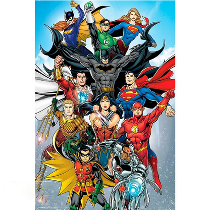 Poster - DC COMICS - DC Comics Rebirth (91.5x61)