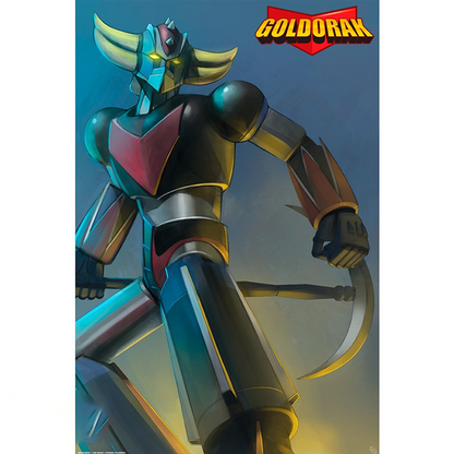 Poster - GRENDIZER - "Grendizer & Axes" (91.5x61). Now available online in uae