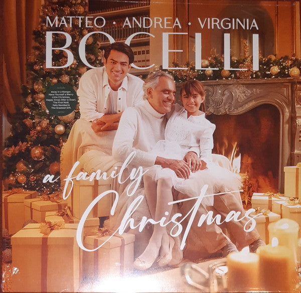 Andrea Bocelli, Matteo Bocelli, Virginia Bocelli  - A Family Christmas - LP