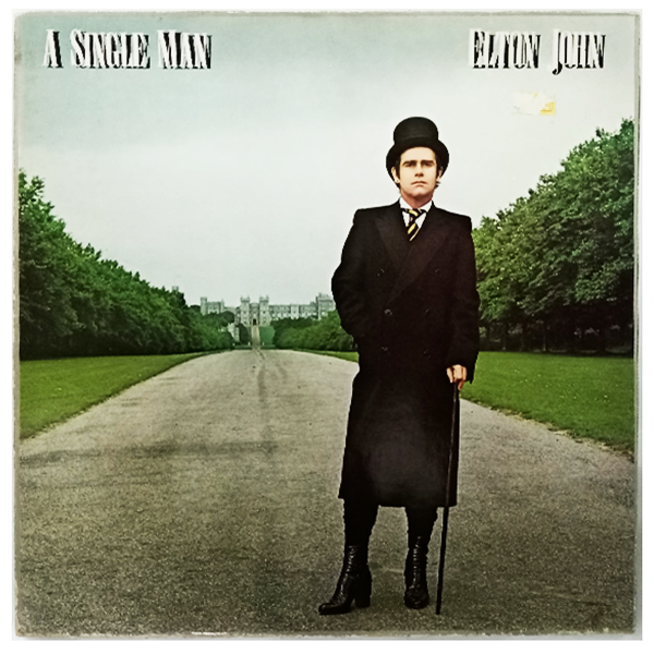 Elton John ‎- A Single Man - LP (Used Vinyl)