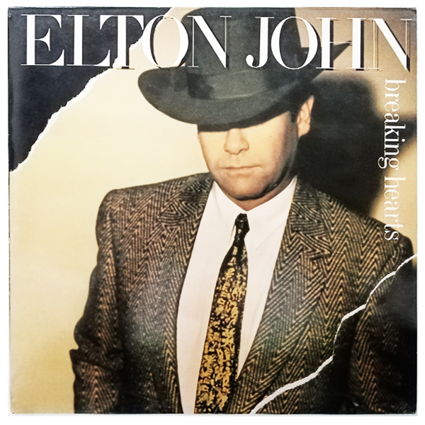 Elton John ‎– Breaking Hearts - LP (Used Vinyl)