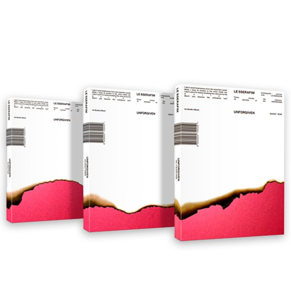 LE SSERAFIM 1st Studio Album - UNFORGIVEN - CD. Now available online in uae