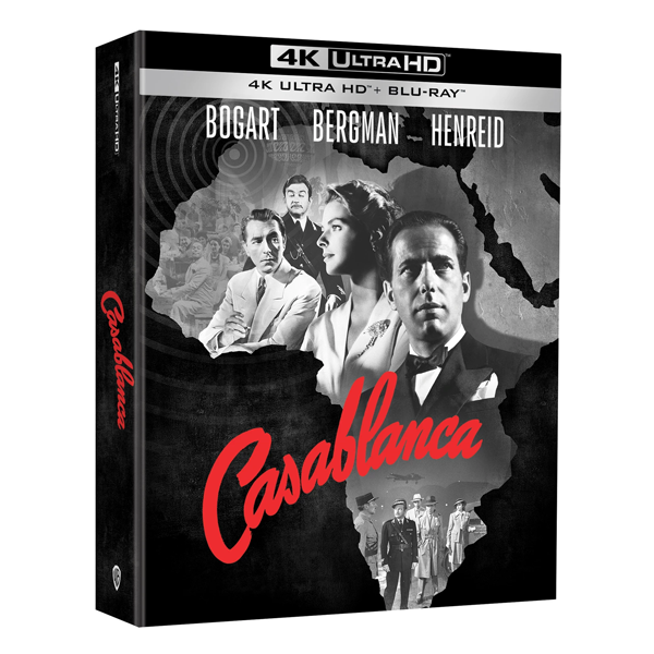 Casablanca - 80th Anniversary Ultimate Collector's Steelbook - 4K Ultra HD - Blu-ray