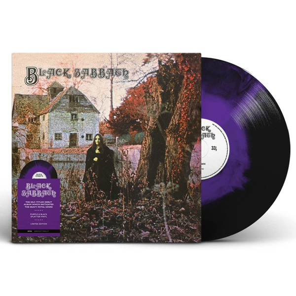 Black Sabbath - Black Sabbath (Purple/Black Splatter Vinyl) - LP