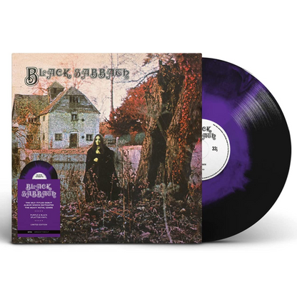 Black Sabbath - Black Sabbath (Purple/Black Splatter Vinyl) - LP