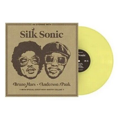 Silk Sonic - An Evening With Silk Sonic (Limited Edition Yellow Translucent Vinyl) - LP