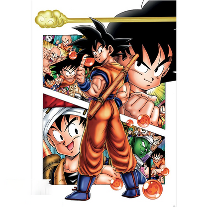 Poster - DRAGON BALL -  "DB/ Son Goku story" (91.5x61)