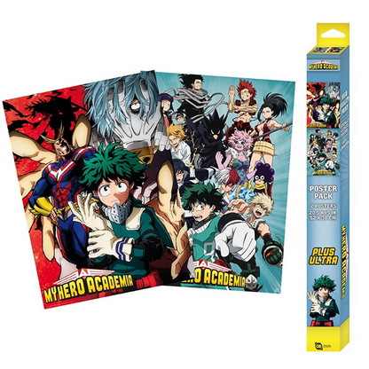 Poster Set - My Hero Academia -  Chibi Artworks