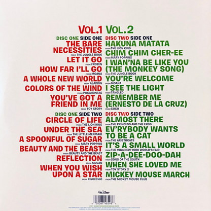 OST - Disney Ultimate Hits 1-2 (Limited Edition Collectible Green & Blue Vinyl) - 2LP. Buy now online in UAE
