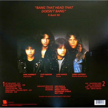 Metallica - Kill 'Em All: Remastered - LP