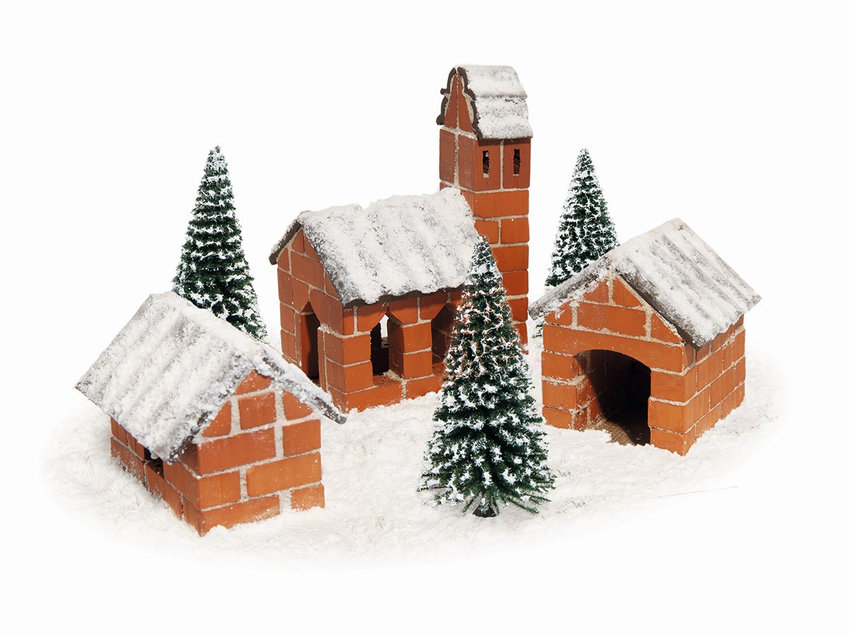 Teifoc TEI 4310 Stone Construction kit Village 155 pieces Brick Construction Kit