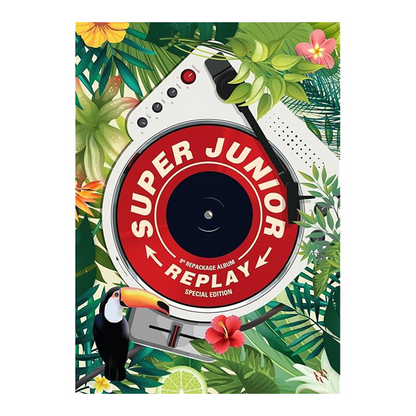 SUPER JUNIOR - VOL.8 REPACKAGE [REPLAY] - KIHNO ALBUM