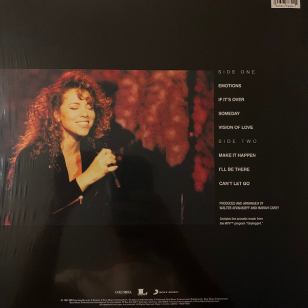 Mariah Carey - Mtv Unplugged- LP