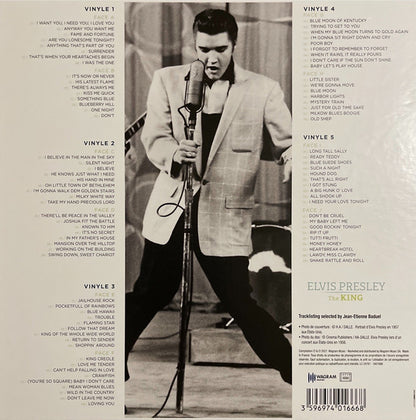 Elvis Presley - The King - 5LP Box Set