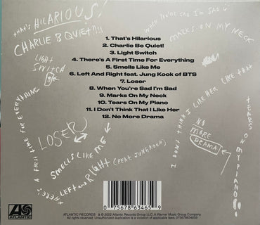 Charlie Puth -  Charlie (Limited Edition with Poster) - CD