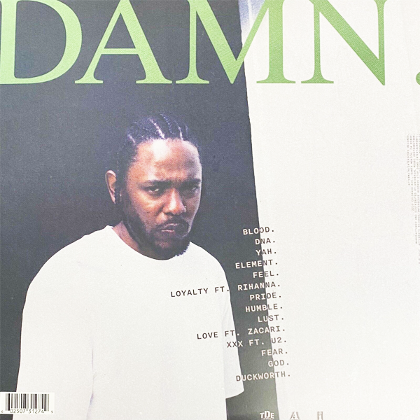 Kendrick Lamar -  Damn (Translucent Forest Green Vinyl) - 2LP