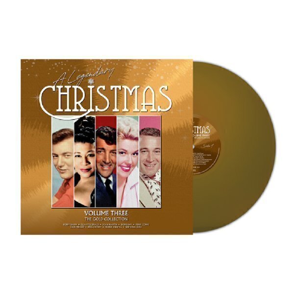 Various Artists -A Legendary Christmas - Volume Three - The Gold Collection (Gold Vinyl)  - LP