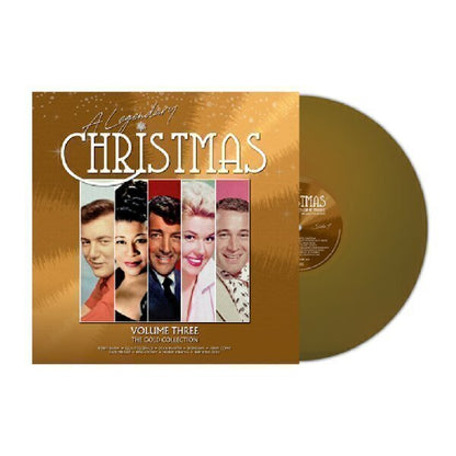Various Artists -A Legendary Christmas - Volume Three - The Gold Collection (Gold Vinyl)  - LP