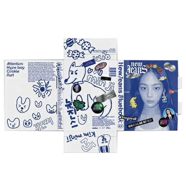 NewJeans 1st EP Album - New Jeans (Bluebook ver.) - CD. Shop now online in uae