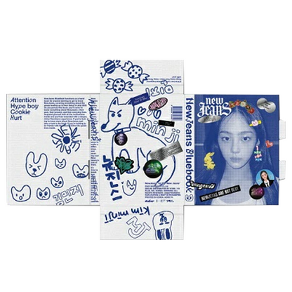 NewJeans 1st EP Album - New Jeans (Bluebook ver.) - CD. Shop now online in uae