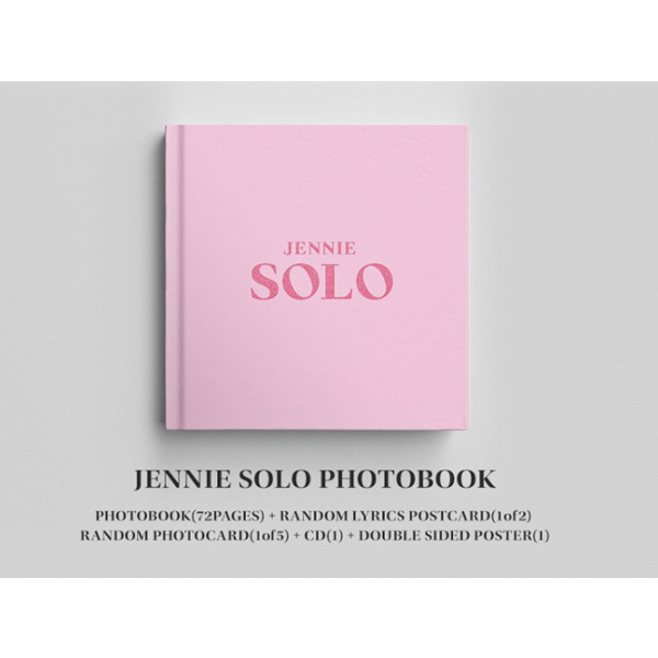JENNIE - [SOLO] PHOTOBOOK - CD