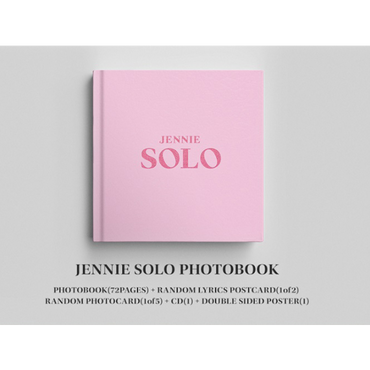 JENNIE - [SOLO] PHOTOBOOK - CD