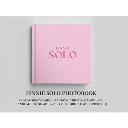 JENNIE - [SOLO] PHOTOBOOK - CD