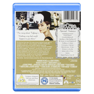 Breakfast At Tiffanys - Blu-Ray