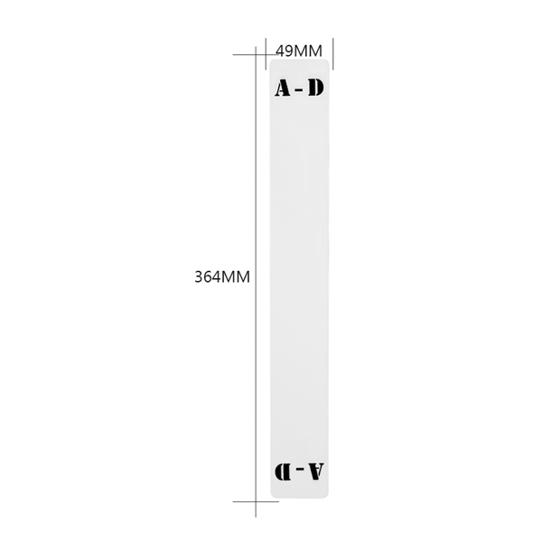 Record Dividers ( A-Z) Acrylic - 6PCS