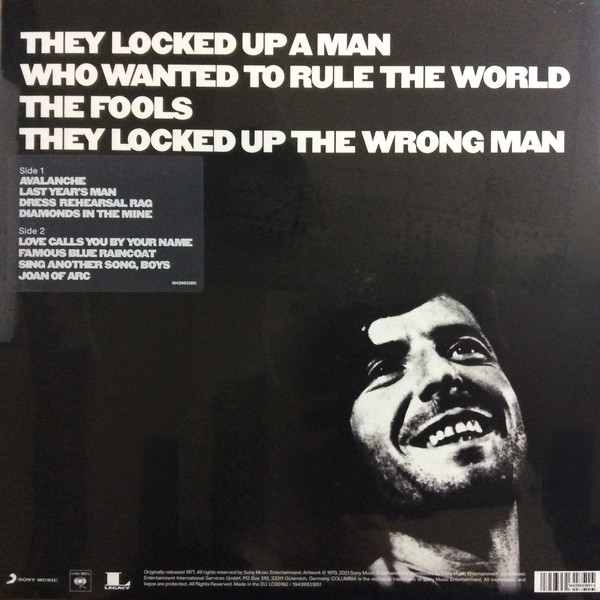 Leonard Cohen - Songs of Love & Hate (50th Anniversary) - LP