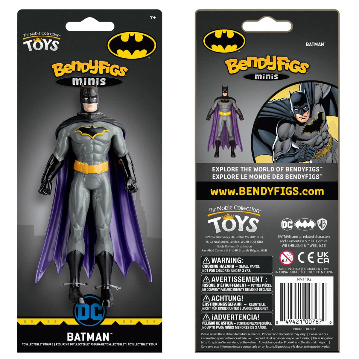 Batman Mini Bendyfig Figurine