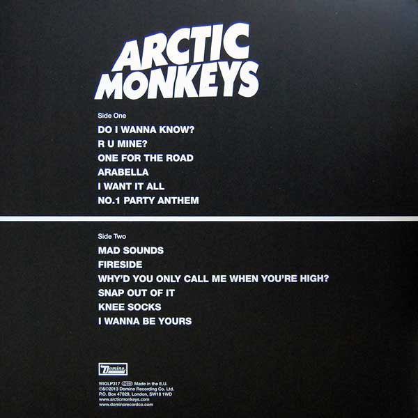 Arctic Monkeys - AM - LP. Shop now online in UAE