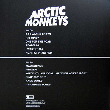 Arctic Monkeys - AM - LP. Shop now online in UAE