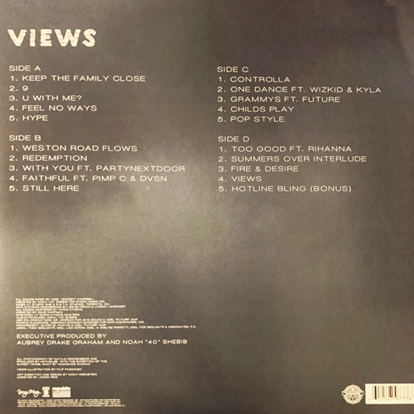 Drake - Views - 2LP. Now available online in UAE