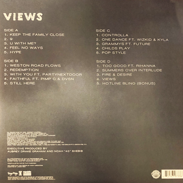 Drake - Views - 2LP. Now available online in UAE
